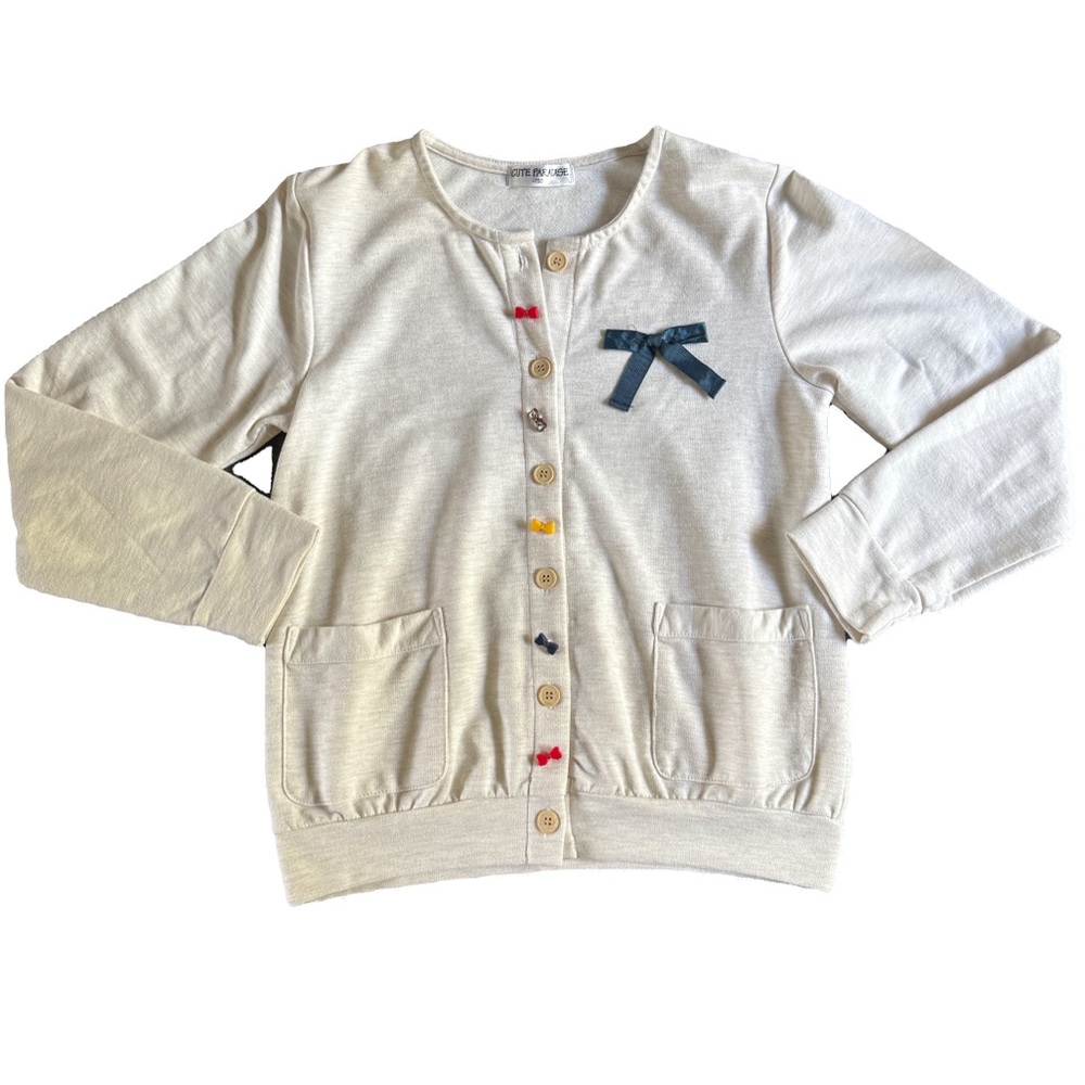 Vintage Women’s Bow Cardigan Sweater!!!